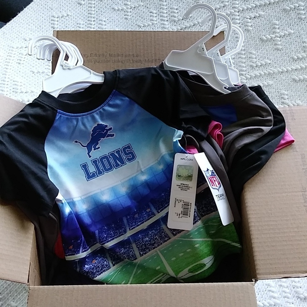 Not so mystery box NFL Team Apparel baby sports teams